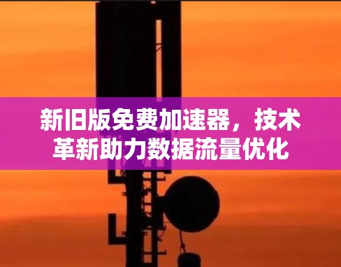 新旧版免费加速器，技术革新助力数据流量优化