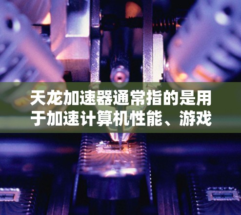 天龙加速器通常指的是用于加速计算机性能、游戏运行速度或其他计算任务的加速工具或应用。具体来说，它可能包括