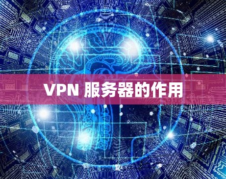 VPN 服务器的作用 VPN 服务器的作用
