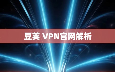 豆荚 VPN官网解析 豆荚 VPN官网解析