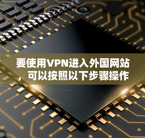 要使用VPN进入外国网站,可以按照以下步骤操作 要使用VPN进入外国网站,可以按照以下步骤操作