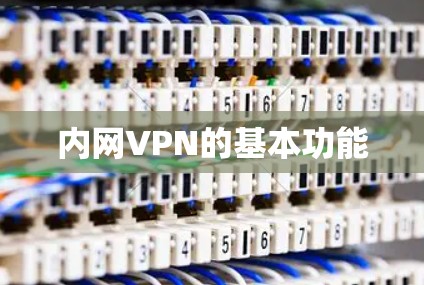 内网VPN的基本功能 内网VPN的基本功能