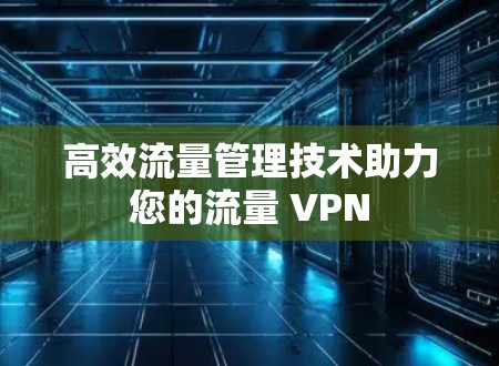 高效流量管理技术助力您的流量 VPN 高效流量管理技术助力您的流量 VPN