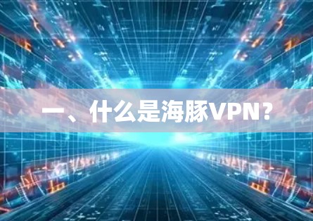 一、什么是海豚VPN? 一、什么是海豚VPN?