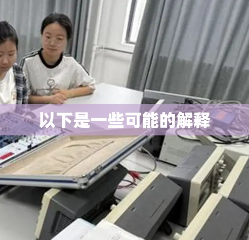 以下是一些可能的解释 以下是一些可能的解释