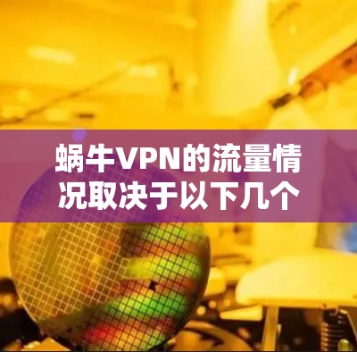 蜗牛VPN的流量情况取决于以下几个因素