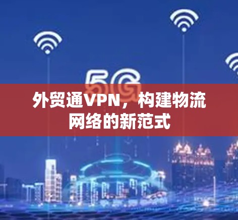 外贸通VPN,构建物流网络的新范式 外贸通VPN,构建物流网络的新范式