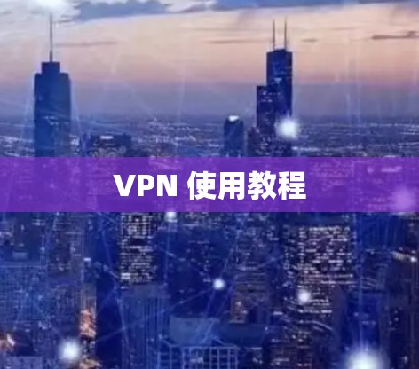 VPN 使用教程 VPN 使用教程