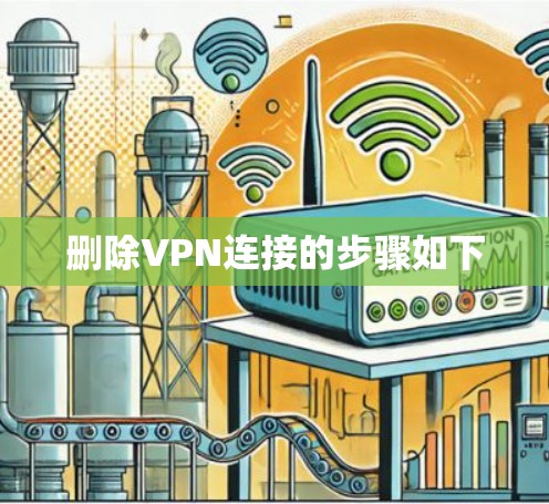 删除VPN连接的步骤如下