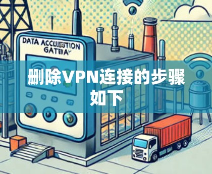 删除VPN连接的步骤如下