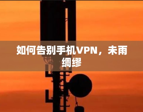 如何告别手机VPN,未雨绸缪 如何告别手机VPN,未雨绸缪