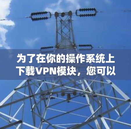 为了在你的操作系统上下载VPN模块,您可以按照以下步骤进行 为了在你的操作系统上下载VPN模块,您可以按照以下步骤进行