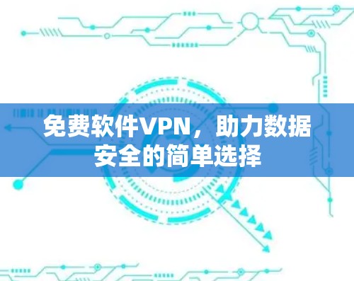 免费软件VPN,助力数据安全的简单选择 免费软件VPN,助力数据安全的简单选择