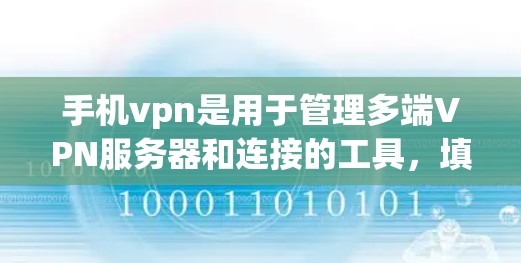 手机vpn是用于管理多端VPN服务器和连接的工具,填入数据是操作的关键步骤。以下是一步步的填写指南 手机vpn是用于管理多端VPN服务器和连接的工具,填入数据是操作的关键步骤。以下是一步步的填写指南