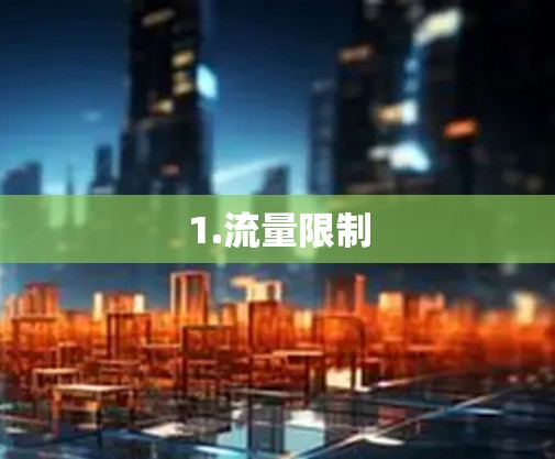 1.流量限制 1.流量限制