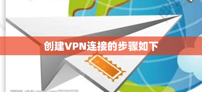 创建VPN连接的步骤如下