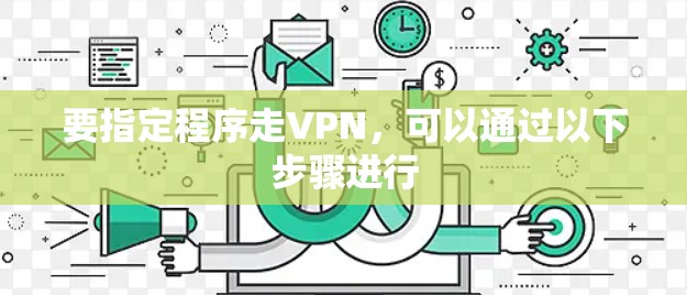 要指定程序走VPN，可以通过以下步骤进行