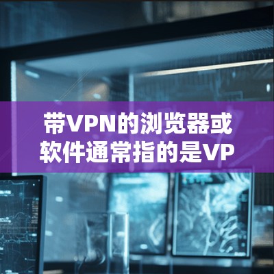 带VPN的浏览器或软件通常指的是VPN工具或VPN服务,用于安全地连接到网络服务器,以获得更安全和更快的连接。以下是一些常见的VPN工具和服务 带VPN的浏览器或软件通常指的是VPN工具或VPN服务,用于安全地连接到网络服务器,以获得更安全和更快的连接。以下是一些常见的VPN工具和服务