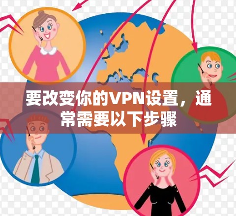 要改变你的VPN设置,通常需要以下步骤 要改变你的VPN设置,通常需要以下步骤