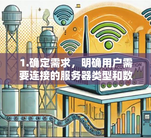 1.确定需求，明确用户需要连接的服务器类型和数量，是选择企业服务器、家庭服务器，还是个人多端服务器