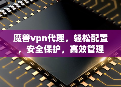 魔兽vpn代理,轻松配置,安全保护,高效管理 魔兽vpn代理,轻松配置,安全保护,高效管理