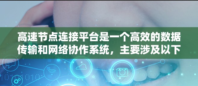 高速节点连接平台是一个高效的数据传输和网络协作系统，主要涉及以下几个关键领域
