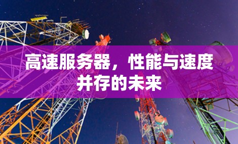 高速服务器,性能与速度并存的未来 高速服务器,性能与速度并存的未来