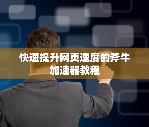 快速提升网页速度的斧牛加速器教程 快速提升网页速度的斧牛加速器教程