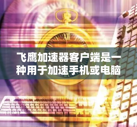 飞鹰加速器客户端是一种用于加速手机或电脑到超极光级的工具,提供多种加速功能,包括自动加速、设置禁用加速、批量加速等。以下是使用飞鹰加速器客户端的简单步骤指南 飞鹰加速器客户端是一种用于加速手机或电脑到超极光级的工具,提供多种加速功能,包括自动加速、设置禁用加速、批量加速等。以下是使用飞鹰加速器客户端的简单步骤指南