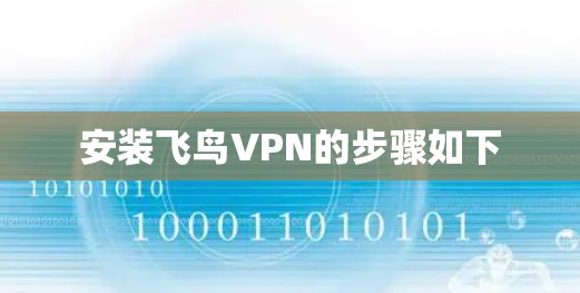 安装飞鸟VPN的步骤如下