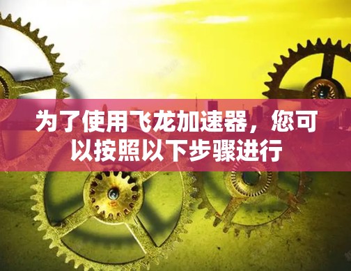 为了使用飞龙加速器,您可以按照以下步骤进行 为了使用飞龙加速器,您可以按照以下步骤进行