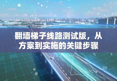 翻墙梯子线路测试版，从方案到实施的关键步骤