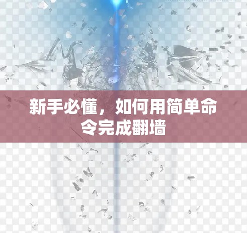 新手必懂,如何用简单命令完成翻墙 新手必懂,如何用简单命令完成翻墙