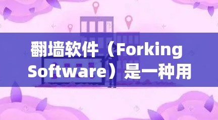 翻墙软件(Forking Software)是一种用于临时移动IP地址的工具,通常用于访问国外网站、下载文件或访问远程服务时所需的网络连接。以下是一些关于翻墙软件的详细信息,帮助您理解其稳定连接体验 翻墙软件(Forking Software)是一种用于临时移动IP地址的工具,通常用于访问国外网站、下载文件或访问远程服务时所需的网络连接。以下是一些关于翻墙软件的详细信息,帮助您理解其稳定连接体验
