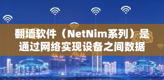 翻墙软件(NetNim系列)是通过网络实现设备之间数据传输的工具。以下是详细的步骤指南,帮助您选择和安装适合自己的翻墙软件 翻墙软件(NetNim系列)是通过网络实现设备之间数据传输的工具。以下是详细的步骤指南,帮助您选择和安装适合自己的翻墙软件