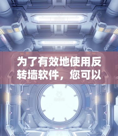 为了有效地使用反转墙软件，您可以按照以下步骤操作