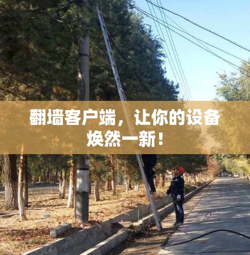 翻墙客户端,让你的设备焕然一新! 翻墙客户端,让你的设备焕然一新!