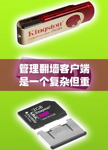 管理翻墙客户端是一个复杂但重要的过程，涉及服务器管理、客户端控制中心和用户体验的设计与实现。以下是一步步的指南，帮助你系统地管理翻墙客户端