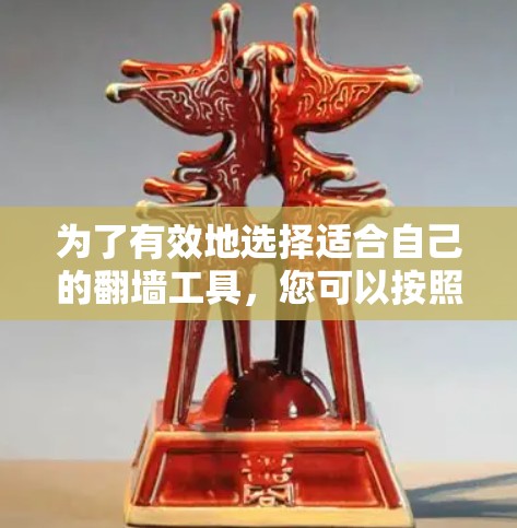 为了有效地选择适合自己的翻墙工具,您可以按照以下步骤进行 为了有效地选择适合自己的翻墙工具,您可以按照以下步骤进行