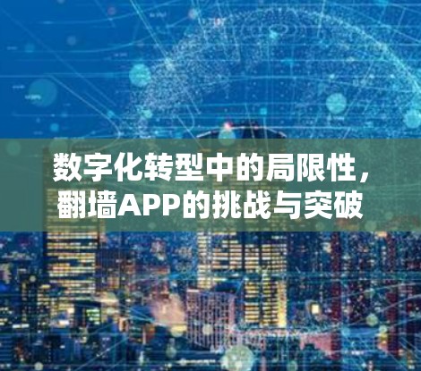 数字化转型中的局限性,翻墙APP的挑战与突破 数字化转型中的局限性,翻墙APP的挑战与突破