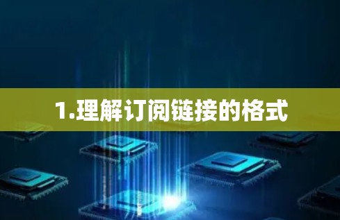 1.理解订阅链接的格式