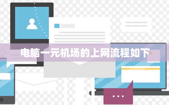 电脑一元机场的上网流程如下