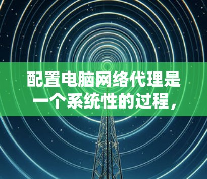配置电脑网络代理是一个系统性的过程,涉及多个步骤。以下是一个清晰的步骤指南 配置电脑网络代理是一个系统性的过程,涉及多个步骤。以下是一个清晰的步骤指南