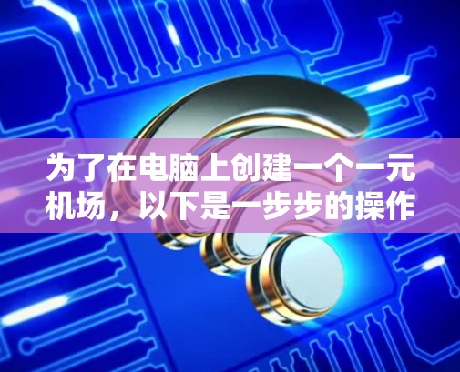 为了在电脑上创建一个一元机场，以下是一步步的操作指南