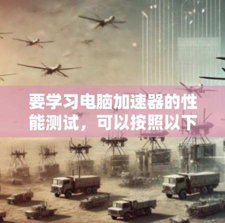 要学习电脑加速器的性能测试，可以按照以下步骤进行