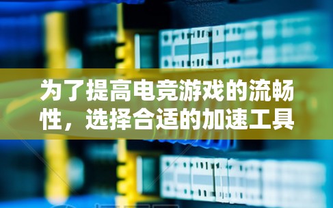 为了提高电竞游戏的流畅性,选择合适的加速工具是关键。以下是一步步的指南,帮助你找到适合自己的加速工具,并逐步提升游戏性能 为了提高电竞游戏的流畅性,选择合适的加速工具是关键。以下是一步步的指南,帮助你找到适合自己的加速工具,并逐步提升游戏性能