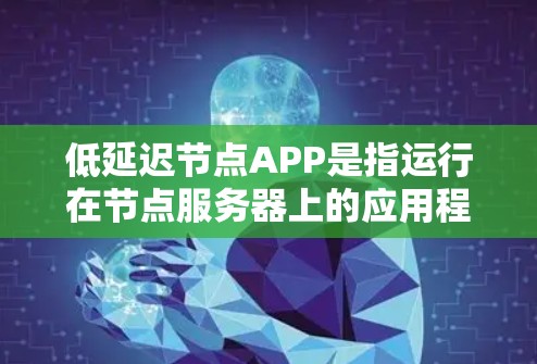 低延迟节点APP是指运行在节点服务器上的应用程序，以保证其响应速度和用户体验。以下是该主题的详细总结