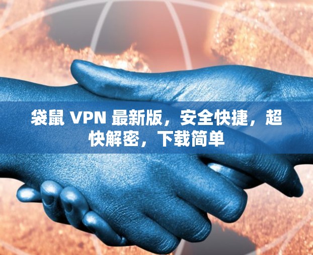 袋鼠 VPN 最新版，安全快捷，超快解密，下载简单