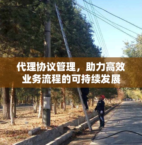 代理协议管理,助力高效业务流程的可持续发展 代理协议管理,助力高效业务流程的可持续发展