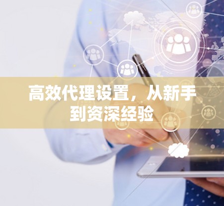 高效代理设置，从新手到资深经验